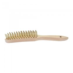 CEPILLO MADERA MANGO 3 HILERAS LATON