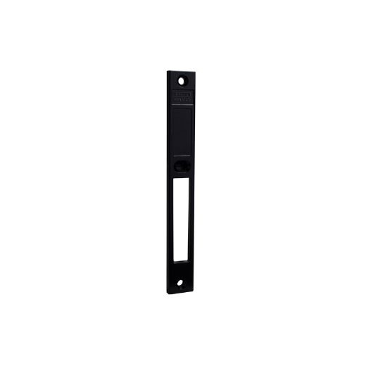 Cerradero especial de poliamida t21 para cerraduras 2211b, 2231, 2230l/p, 2236l/p y 2231l/p, cámara europea, acabado negro
