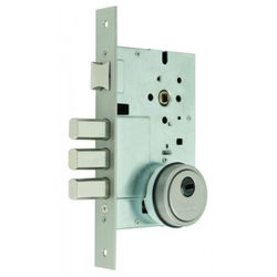 CERRADURA 801-70-131 GRIS (BPS:3030.1850S.701C) CILINDRO SEGURIDAD 801N-70-131