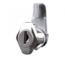 CERRADURA BUZON BTV PRES. RECTA CROMADA
