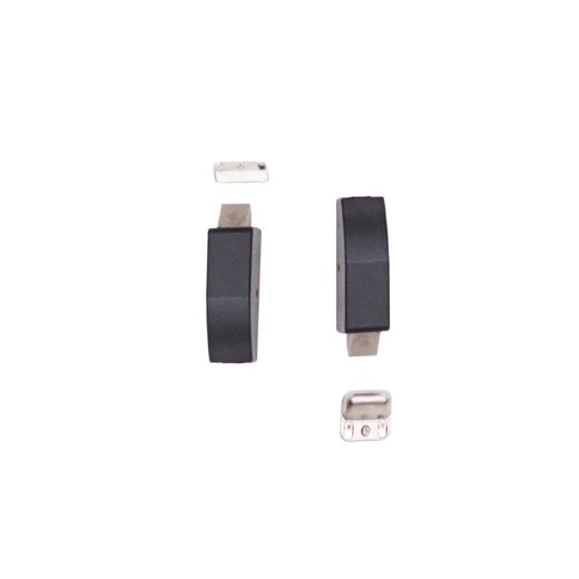Accesorios serie lite y quick, conjunto mecanismos altos y bajos verticales para lite o quick con acabado negro.