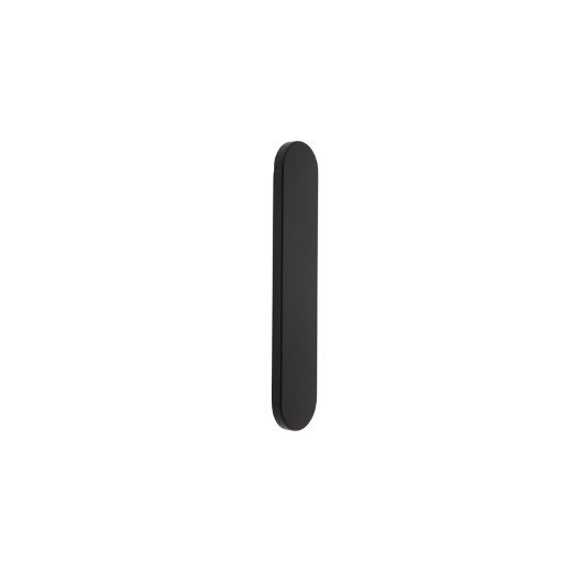 Escudo ciego. Acabado negro.
