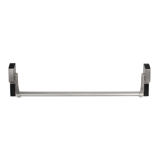 Dispositivo antipánico de empuje, modelo de embutir de nueca de 9mm de la gama global en acabado satinado-inox