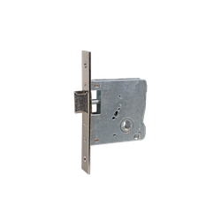 Cerradura gama obra 2015 de paso para puertas de madera, entrada de 40mm, acabado hierro niquelado