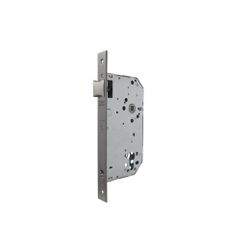 Aptas para uso con barras antipánico.cerradura 2039t para puertas de portal, sin cilindro, entrada de 60mm, mano izquierda, acabado acero inoxidable, aptas para uso con barras antipánico.