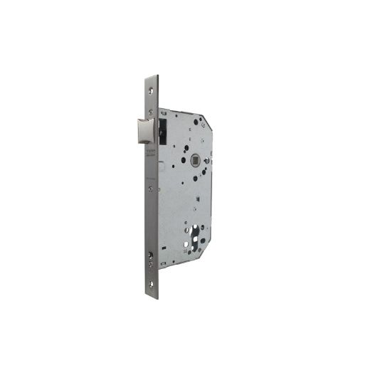 Aptas para uso con barras antipánico.cerradura 2039t para puertas de portal, sin cilindro, entrada de 60mm, mano izquierda, acabado acero inoxidable, aptas para uso con barras antipánico.