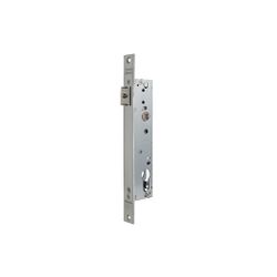 Cerradura monopunto de caja estrecha 2219be de de solo picaporte, picaporte reversible, sin cilindro, sin escudo, entrada de 30mm, acabado acero inoxidable