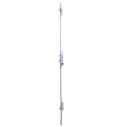 Cerradura multipunto 2230le con 3 puntos de cierre frontal y palanca gancho, entrada de 26mm, sin cilindro, acabado acero inoxidable