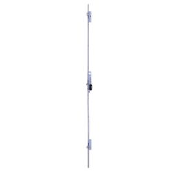 Cerradura multipunto 2231pe con 3 puntos de cierre frontales y palanca de gancho sin picaporte, entrada de 30mm, acabado acero inoxidable