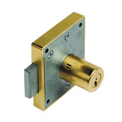 CERRADURA MOD.23-R ENTRADA 30 MM. LONG. BOMB. 19 MM. LATON