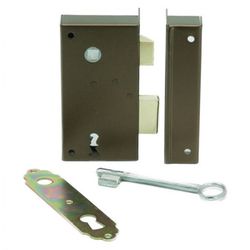 CERRADURA RUSTICA 47 60MM DERECHA