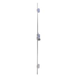 Cerradura de seguridad multipunto tlb3 de bulones de 3 puntos de cierre, sin cilindro, entrada de 50mm, cerradero largo, longitud de 2110mm, acabado acero inoxidable