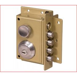 CERROJO ONIX DERECHA BOX DORADO/BEIGE