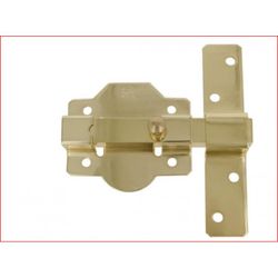 CERROJO SEGURIDAD 1P-105X165 ORO (S)