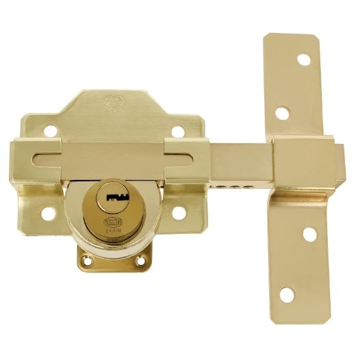 Amig 6352 | cerrojo de seguridad 4 | 88 x 153 mm | acero | oro