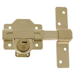 Amig 6524 | cerrojo de seguridad 5 | 88 x 153 mm | acero | oro