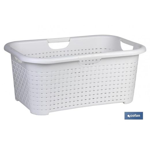 CESTA MULTIUSOS GRIS MODELO MARSELLA 59X38X26 CM