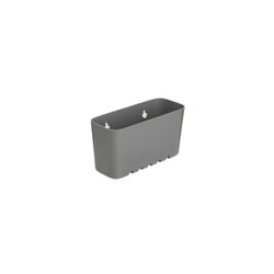CESTILLO STD RECT. PEQUEÑO (2 VENTOSAS) GRIS OPACO