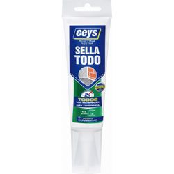 CEYS SILICONA SELLATODO BLANCO TUBO 125