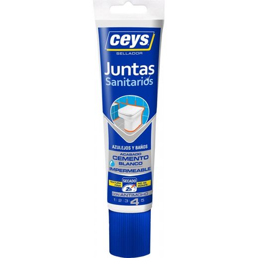 CEYS TOP JUNTAS BAÑOS Y AZU BLNCO 125ML