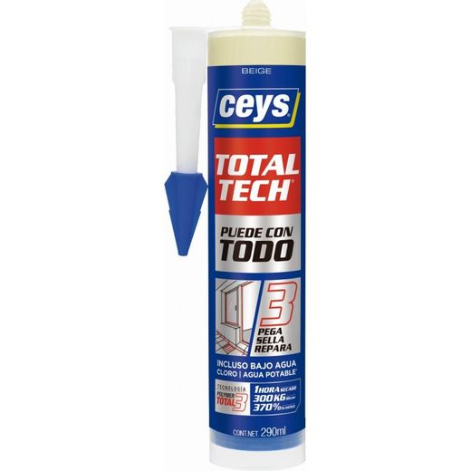 CEYS TOTAL TECH TRANSPARENTE TUBO 125ML