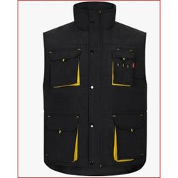CHALECO ACOLCHADO BICOLOR T-M