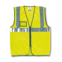 CHALECO CREMALLERA AMARILLO FLUO TALLA T-L (288VFCYF/L)