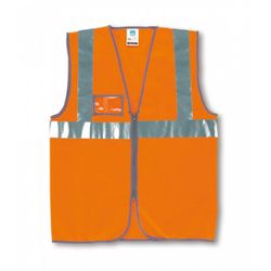 CHALECO CREMALLERA NARANJA FLUO TALLA T-XL (288VFCNF/XL)