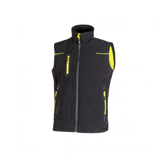 CHALECO DE SOFTSHELL UNIVERSE BLACK CARBON WATERPROOF T-2XL