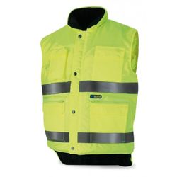 CHALECO MULTIBOLSILLOS AMARILLO FLUO T-XL (288VMFYF/XL)