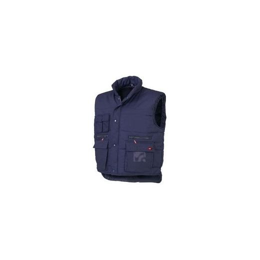 CHALECO MULTIBOLSILLOS COLOR: AZUL T-XXL
