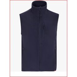 CHALECO POLAR AZUL NAVY T-XL
