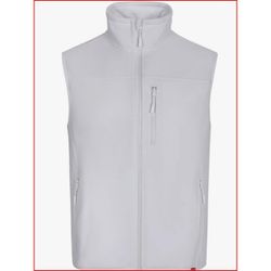 CHALECO POLAR BLANCO T-M