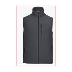CHALECO POLAR GRIS T-M