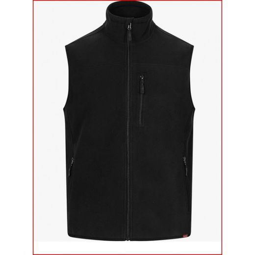 CHALECO POLAR NEGRO T-L