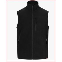 CHALECO POLAR NEGRO T-XL