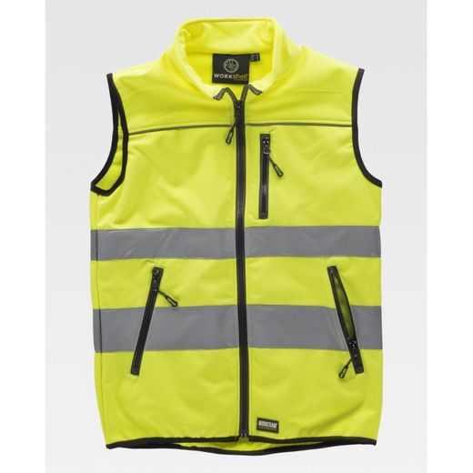 CHALECO REF.C2920 AMARILLO A.V. T-XS