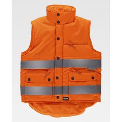 CHALECO REF.C3209 NARANJA A.V. T-XXL