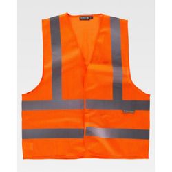 CHALECO REF.C3613 NARANJA A.V. T-XL