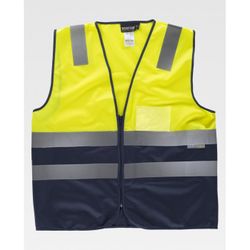 CHALECO REF.C3615 AMARILLO A.V.+MARINO T-XL
