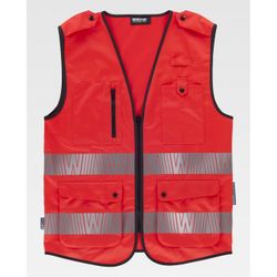 CHALECO REF.C3677 ROJO A.V. T-XL