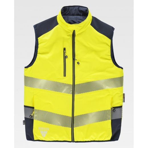 CHALECO REF.C8250 AMARILLO A.V.+MARINO T-L