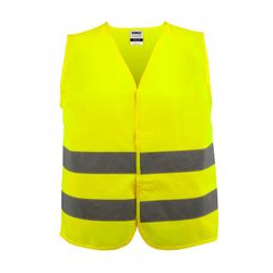 CHALECO REFLECTANTE AMARILLO WORKFIT T-S