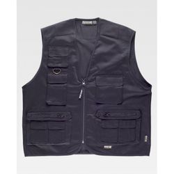 CHALECO REF.S3100 NEGRO T-M