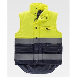 CHALECO REF.S4035 AMARILLO A.V.+MARINO T-L