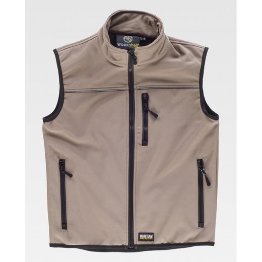 CHALECO REF.S9310 BEIGE T-S