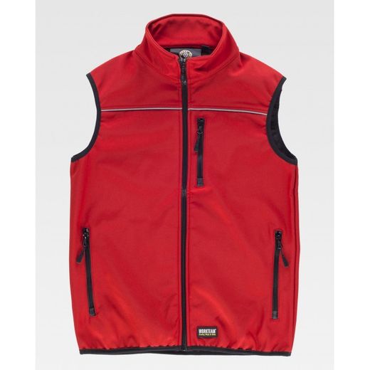 CHALECO REF.S9310 ROJO T-S