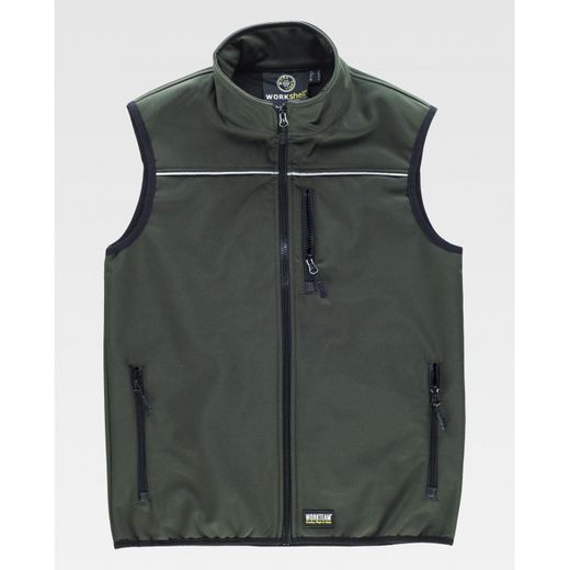 CHALECO REF.S9310 VERDE CAZA T-L