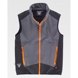 CHALECO REF.S9315 GRIS+NEGRO T-L