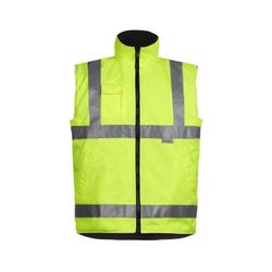 CHALECO REVERSIBLE WILLEY HI-VIS AMARILLO M